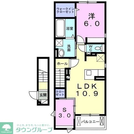 ル・シエル クレールの物件間取画像